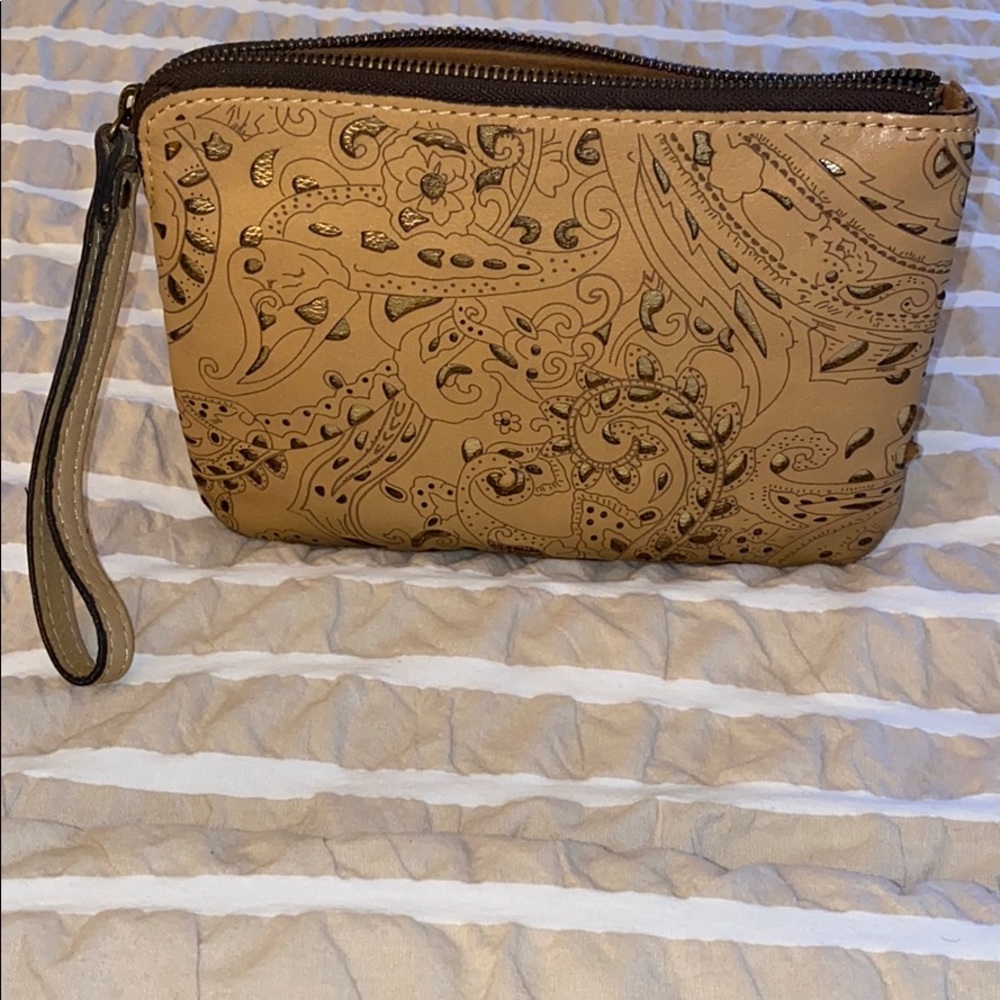 Leather Wristlet